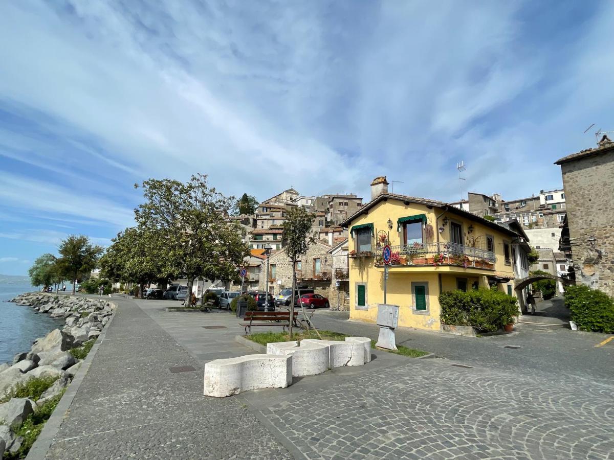 Luminoso Appartamento Sul Lago - Lake Court Anguillara Sabazia Exteriör bild